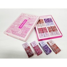 밤뜨래 밤양갱 팥양갱 고구마양갱 딸기양갱 4종 8개입 선물 세트 쇼핑백포함 양갱 설 명절 어르신 간식 답례품 설 명절, 1박스, 320g