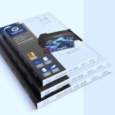 한스온 다목적 대형 포스터 기계용 코팅용지 100매 코팅비닐