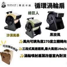 樂活不露 強力渦輪扇 - 渦輪風扇，空氣循環, 綠