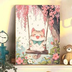 DIY 명화그리기 유화 그림 그리기 아크릴화 30*40cm, C타입