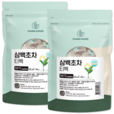 참좋은 국내산 건조 삼백초 차 티백 청가물없이 100% 원물, 60g, 50개입, 2개