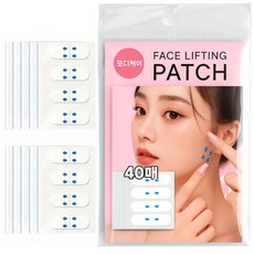 모디크 리프팅 브이라인 테이프, 40개, 투명