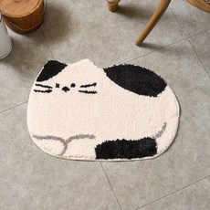 모던하우스 L 점박이냥 토프 매트, 혼합색상