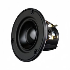 3吋全頻喇叭單體 高保真原音重現 可媲美頂級單體 HiFi家用音響升級推薦, 圓形, 黑, 4歐姆