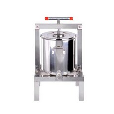 꿀 압착기 채밀기 양봉기계 프레스 압출 농업 즙짜기, 상세페이지 참고, 풀 밀폐형 압착기 + 압착백 5개