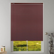 홈인테리어 거실 주방 발코니 주방창문 암막 블라인드 무선 알루미늄 베니스 드릴링 없음 방수 슬레이트 브러시드 합금 햇빛가리개 욕실 맞춤형