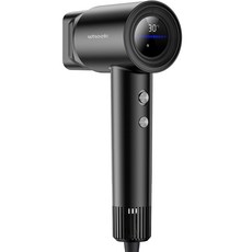 휙 BLDC 음이온 디스플레이 고속 헤어 드라이기 WK-11, 블랙