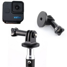 모노포드 촬영장비 부착 미니 캠 연결거치장치, 본상품