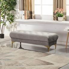 침대용 벤치 침대풋스툴 현관 수납 드레스룸 침대앞 베드 패션그레이 42 160 43x40cm 없음, 베이지화이트 2 60 43x40cm 없음