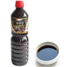 우리농원 10년이상 발효 숙성 강원도 양양 전통 조선 간장 1100ml 메주 송화장 우리농원 진간장 맑은간장, 1개, 1.1L