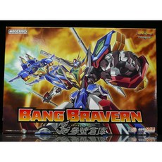 GSC MODEROID 勇氣爆發 爆發布雷邦 組裝模型 可變形合體機甲, 1個