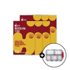 하이톡 폴리코사놀 콜레스테롤 혈압 개선 사탕수수왁스 자연유래 데일리영양제, 15g, 30정, 6개
