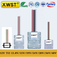 승압 DC-DC 전원 컨버터 전압 조정기 부스트 모듈 자동차 노트북 장치 12V-13.8V 15V 19V 28V 36V, 10 40A, 01 12V to 13.8V, 01 CHINA, 1개