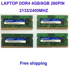 Kembona 노트북 DDR4 4GB 8GB 16GB 4G 8G 16G RAM 메모리 2133mhz 2400mhz 2666mhz 3200mhz Memoria 260 핀 SODIMM, 01 NB DDR4 4G 2666MHZ, 한개옵션1, 1개