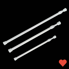 커튼 용품 길이조절 봉 압축봉, S