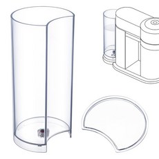 Feekoon 물탱크 저장소 및 뚜껑 커버 교체 Nespresso Vertuo Next 호환 Krups XN910B XN910B XN910C 커피 머신 커피 머신 교체 부품
