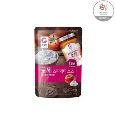 (매장정품) 청정원 [보리보리]청정원 싱글 파우치 로제 스파게티 소스 170gX6개 220306