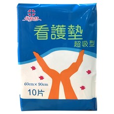 倍舒特看護墊XL(60x90cm)10片/15包，超吸水看護墊，成人照護、產後護理適用, 大的, 15套, 10片