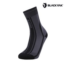 블랙야크 우먼 트레이킹크루삭스 CHARCOAL 2BYSCXU502 여성 사계절 등산 산행 아웃도어 여행 레져 스포츠 통기성 에어로쿨 착용감 흡습 속건 기능성 양말 선물용, 24(여자), 차콜