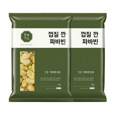 문백 껍질 깐 파바빈 4kg 당뇨콩, 2kg, 2개