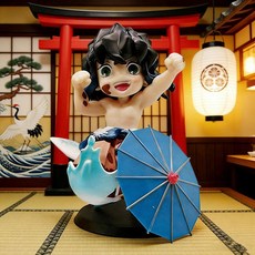 검은 칼날 블라인드 박스 네즈코 나비 무이치로 탄지로 피규어, 약 10cm, 이즈쿠 이노스케