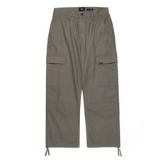 LEE LE2303PT04GR 헤링본 카고 팬츠 그레이