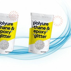 Hemway 헴웨이 반짝이 줄눈 폴리우레탄 에폭시 레진 글리터 100g 3.5oz 메탈릭 2개 CV