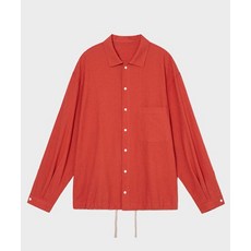 매장정품 브이투 VTWO 린넨 셔츠 자켓_레드 5004398453 177067