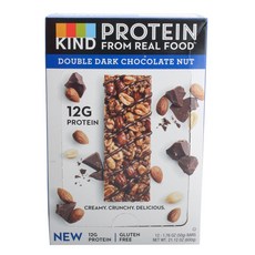 KIND 高蛋白堅果棒, Double Dark Chocolate Nut, 12入