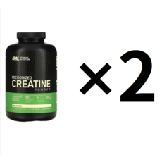 Optimum Nutrition Micronized Creatine 옵티멈 뉴트리션 마이크로즈드 크레아틴 600g 2팩, 2개