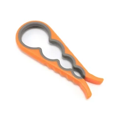 1/2Pcs 다기능 캡 오프너 4-In-One 캡 오프너 캔 오프너 노동 절약 캡 오프너 주방 일용품 병따개 캔 오프