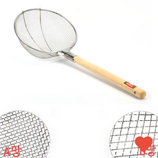 건지기 튀김 업소용 주방 뜰채 거름망 조리 식당 요리, 1개