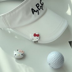 헬로 키티 골프 볼마커 클립포함, 4번, 1개