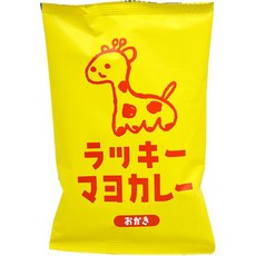 럭키 마요카레 오카키 34g, 1개