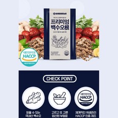 프리미엄 진한 국산 백수오 근 진액 70ml x 30포 해썹인증 선물용 스승의날 설 감사선물 어른, 2.1L, 1개