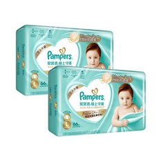 Pampers 幫寶適 極上守護 黏貼型紙尿褲 M 號 78片, L, 132個