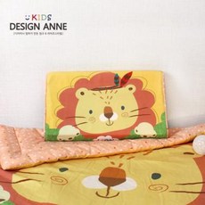 디자인엔 알러지케어 허니라이언 아동메모리폼베개, 옐로우:40x25, 색상