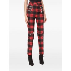 언라벨프로젝트 체크 스키니 팬츠