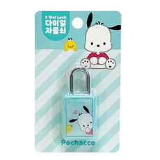 아트박스/키즈키즈 포차코 3단 다이얼 자물쇠(H660904), 1개