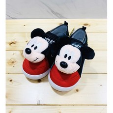 震撼精品百貨 Mickey Mouse 米奇米妮台灣製兒童造型布鞋 柔軟舒適 防滑安全