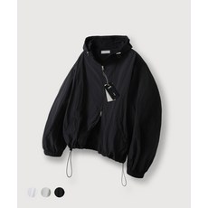 MOOD INSIDE 스페셜 후드 바람막이_3color 411500, 블랙