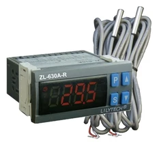 ZL-630A-R 온도 조절기 Modbus Rs485 지원 온도 컨트롤러 저온 저장소 컨트롤러 Modbus Lilytech, 01 ZL-630A-R, 1개