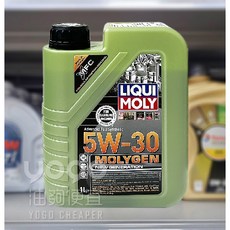 油夠便宜 LIQUI MOLY MOLYGEN液態鉬力魔 LM 5W30合成機油(9047)引擎保護、降低摩擦、提升燃油效率, 1個, 5W-30, 1L