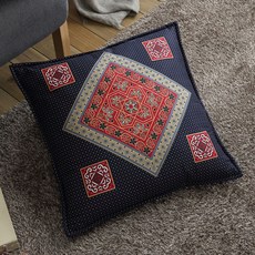 올뎃홈 돈이되는 돈방석 식당방석 사무실방석 국내생산 방석솜포함, 인디고방석(솜포함)-블루