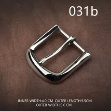 고급 304 스테인리스 스틸 핀 버클 액세서리 프리미엄 벨트 캐주얼 복장용 남녀, 24 031B