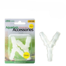 이스타 Y자 에어분배기 8mm (4개입), 1개