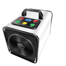 高效能空氣清淨機，去除PM2.5、花粉、塵螨，操作簡便，輕巧便攜，多種模式可選, 黑色+白色, 空氣淨化器5g