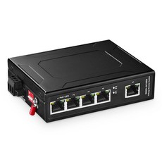 5포트 기가비트 POE 스위치 60W 태양열 전원 지원 DC 전압 BT 인젝터, 5