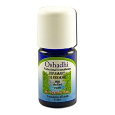 oshadhi 歐莎迪 馬鞭草酮迷迭香精油, 1瓶, 5ml