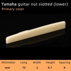 우소이션 소뼈 원색 어쿠스틱 기타 클래식 너트 슬롯형 다양한 크기의 상하, 01 China Mainland, 10 Yamaha FG guitar-75